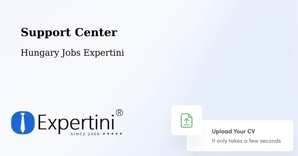 Support Center - Hungary Jobs Expertini